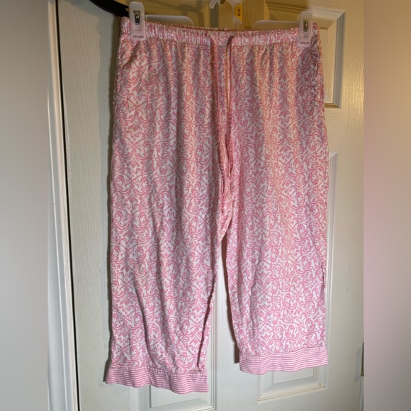 Carole Hoochman Women S/CH Small Pajamas Set Top Bottoms Sleepwear Lounge Pink - Picture 5 of 13